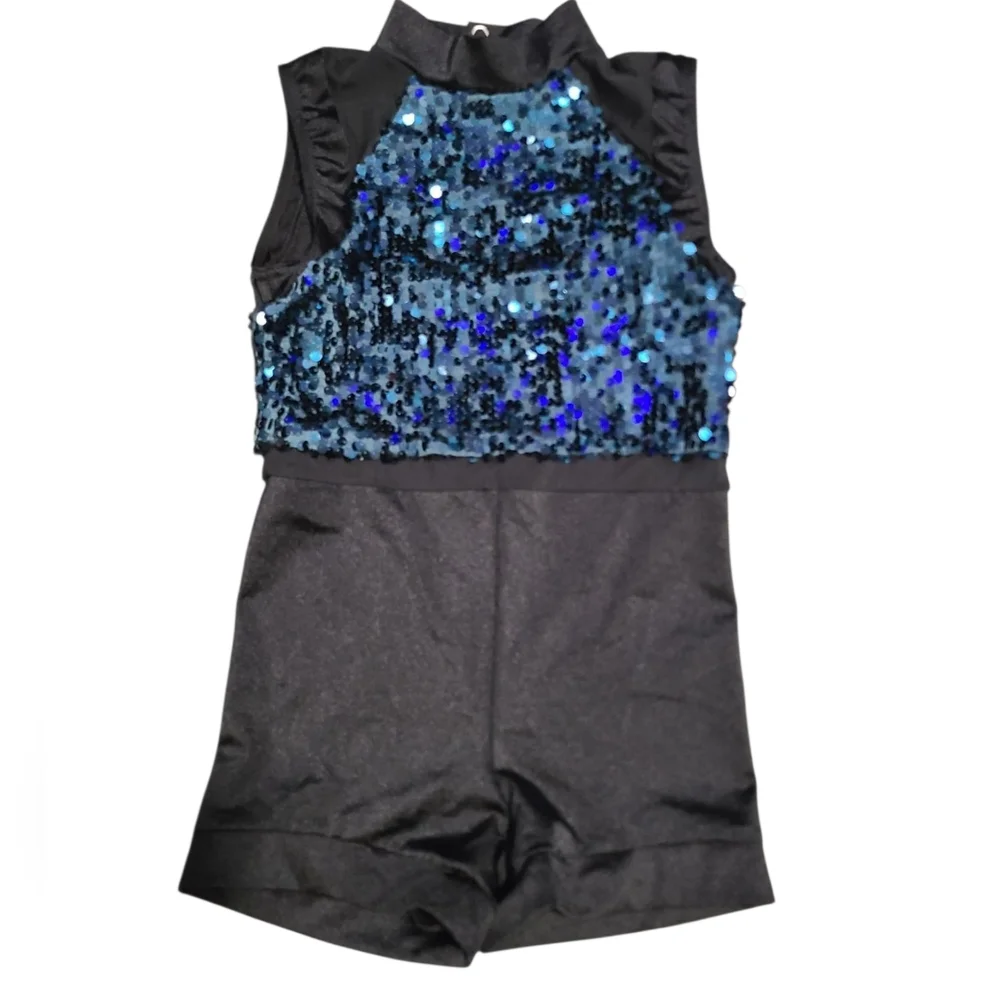 Little Girl's Weissman Dance Costume Sequinned M